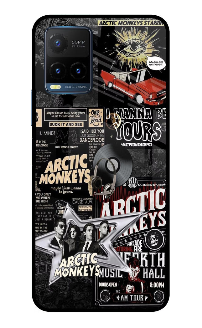 Arctic Monkeys Vivo Y21T Metal Case Back Cover by Casekaro