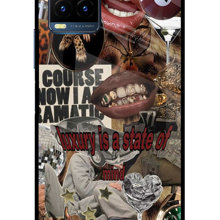 Luxury Vivo Y21T Metal Case Back Cover by Casekaro