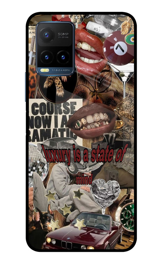 Luxury Vivo Y21T Metal Case Back Cover by Casekaro
