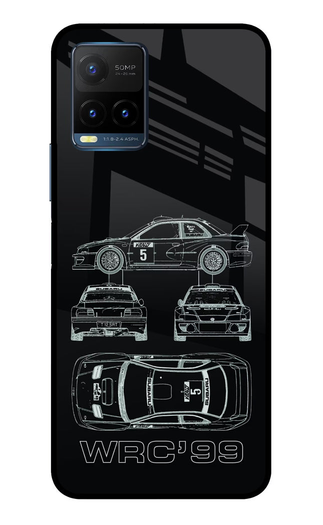 WRC'99 Vivo Y21T Metal Case Back Cover by Casekaro
