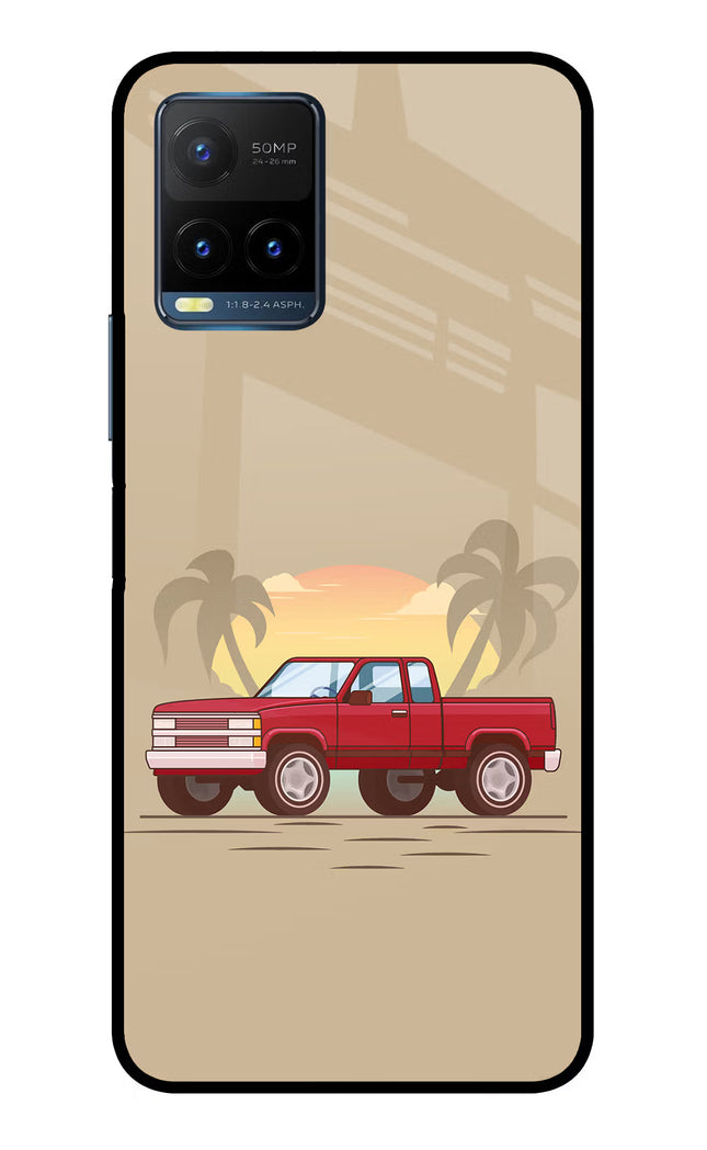 Desert Classic Drive Vivo Y21T Metal Case Back Cover by Casekaro