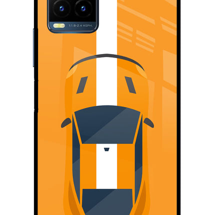 Highway Pursuit Vivo Y21T Metal Case Back Cover by Casekaro