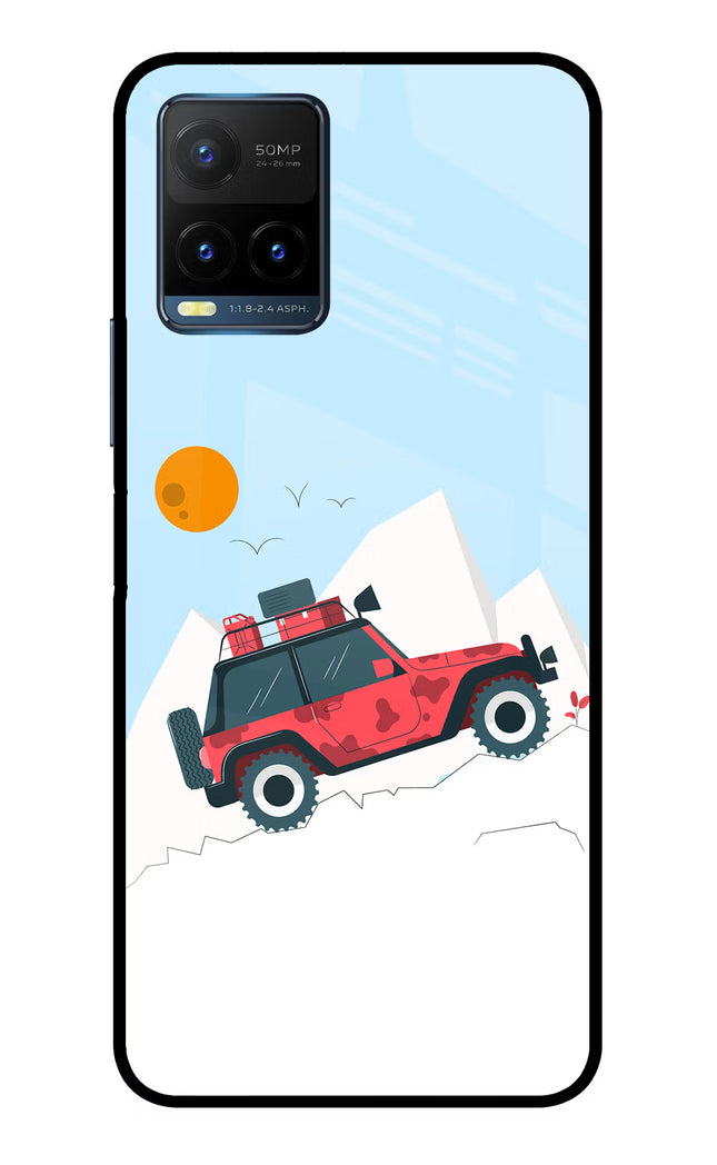 Mountain Trail Beast Vivo Y21T Metal Case Back Cover by Casekaro
