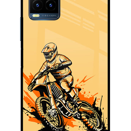 Off-Road Fury Vivo Y21T Metal Case Back Cover by Casekaro