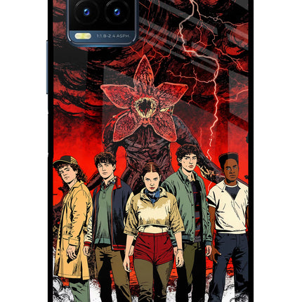 Ordinary Things Characters Vivo Y21T Metal Case Back Cover by Casekaro