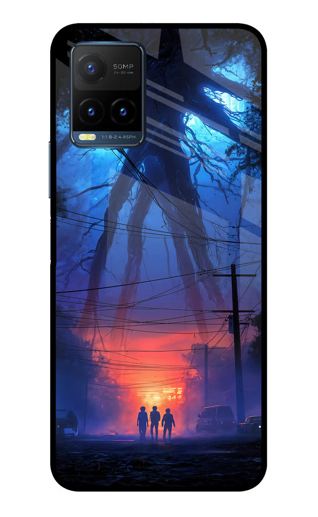 Ordinary Things Shadow Vivo Y21T Metal Case Back Cover by Casekaro