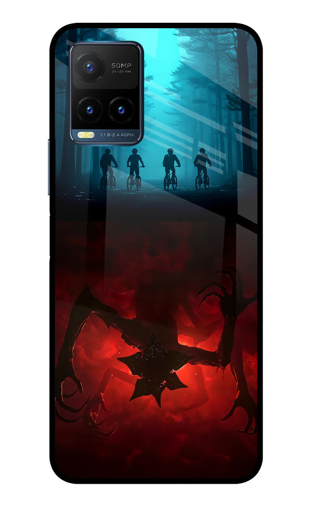 Ordinary Things Downside Up Vivo Y21T Metal Case Back Cover by Casekaro