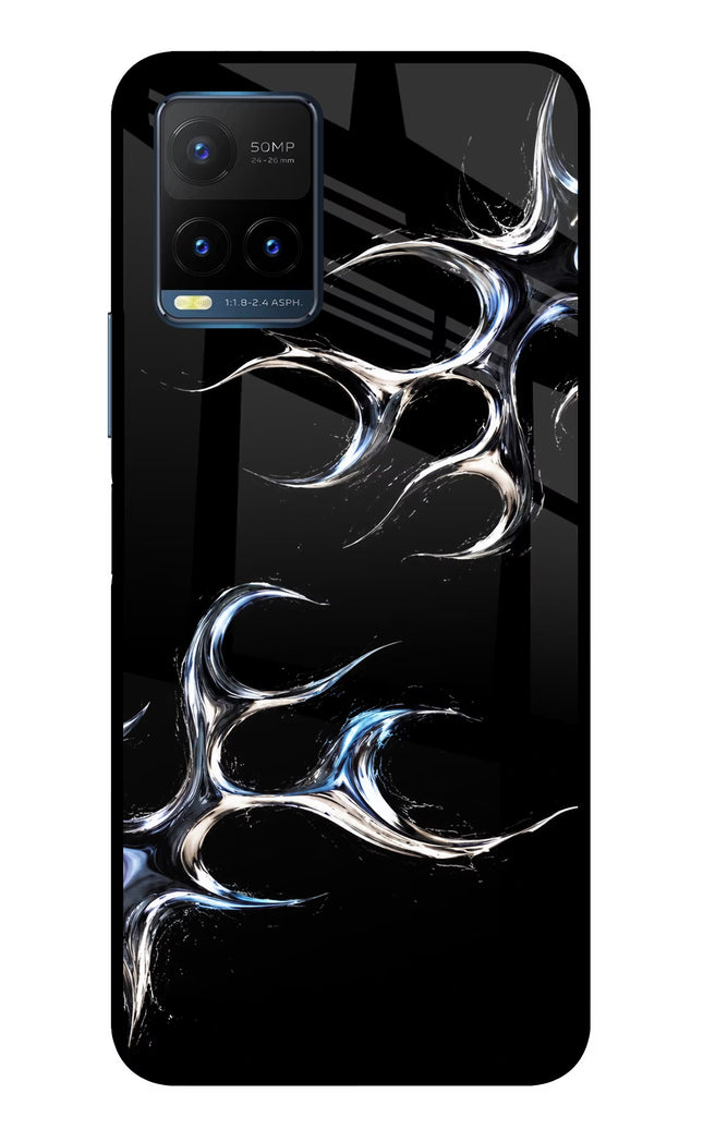 Chrome Tribal Vivo Y21T Metal Case Back Cover by Casekaro