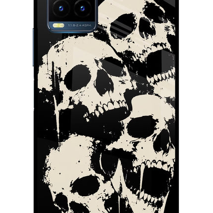 Dead Stack Vivo Y21T Metal Case Back Cover by Casekaro