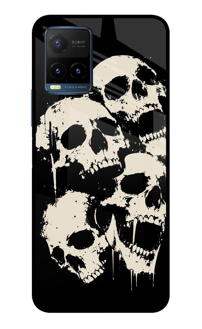 Dead Stack Vivo Y21T Metal Case Back Cover by Casekaro