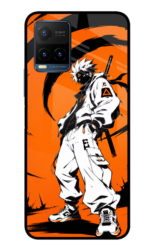 Street Samurai Vivo Y21T Metal Case Back Cover by Casekaro