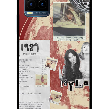 Taylor Swift Vivo Y21T Metal Case Back Cover by Casekaro