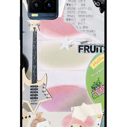 Softcore case Vivo Y21T Metal Case Back Cover by Casekaro