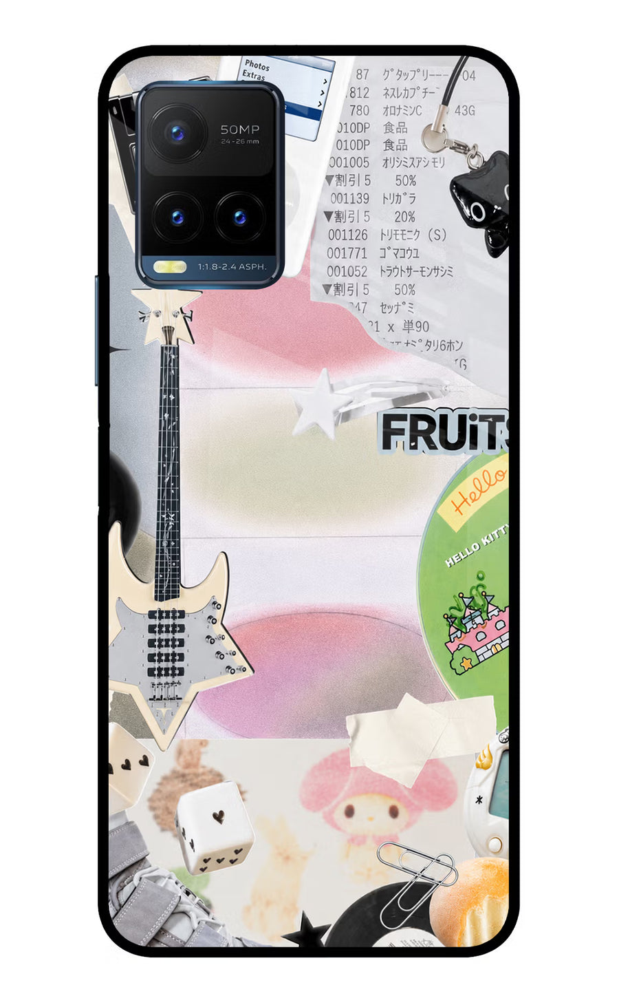Softcore case Vivo Y21T Back Cover, Metal case