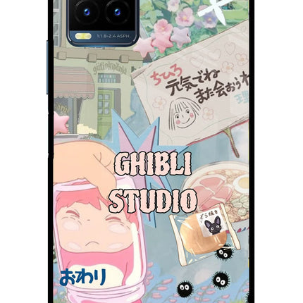 Studio Ghibli Vivo Y21T Metal Case Back Cover by Casekaro