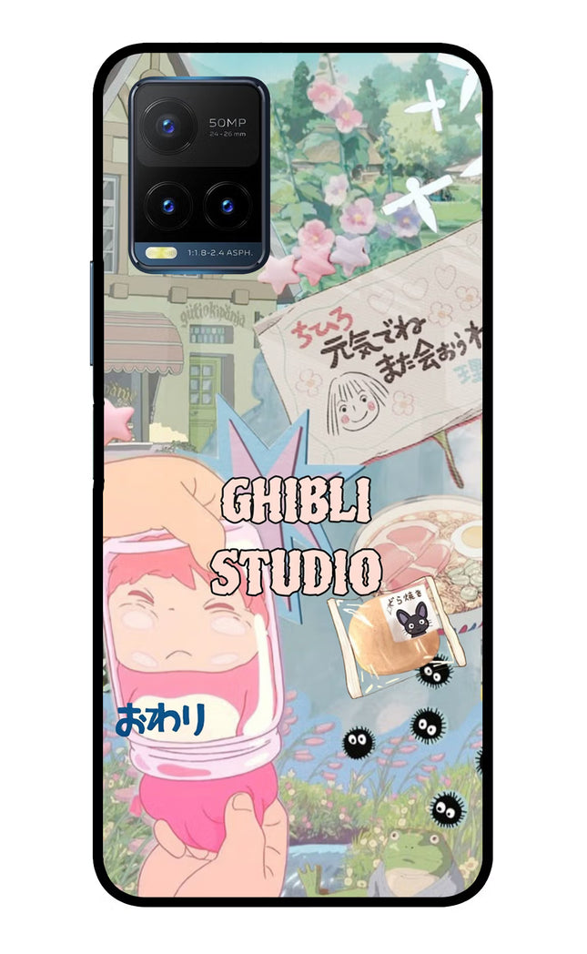 Studio Ghibli Vivo Y21T Metal Case Back Cover by Casekaro