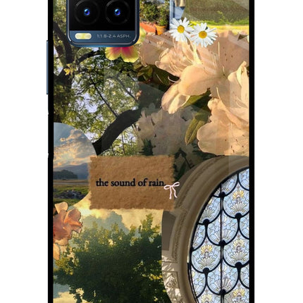 Rain Vivo Y21T Metal Case Back Cover by Casekaro