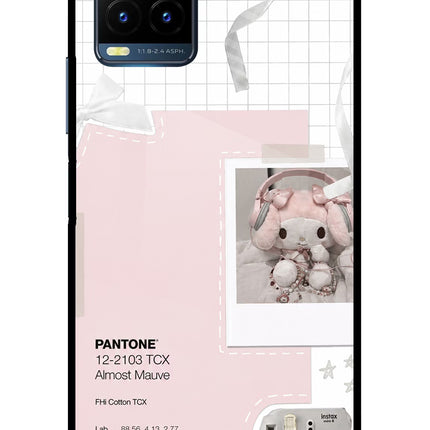 Pantone Asthetic Vivo Y21T Metal Case Back Cover by Casekaro