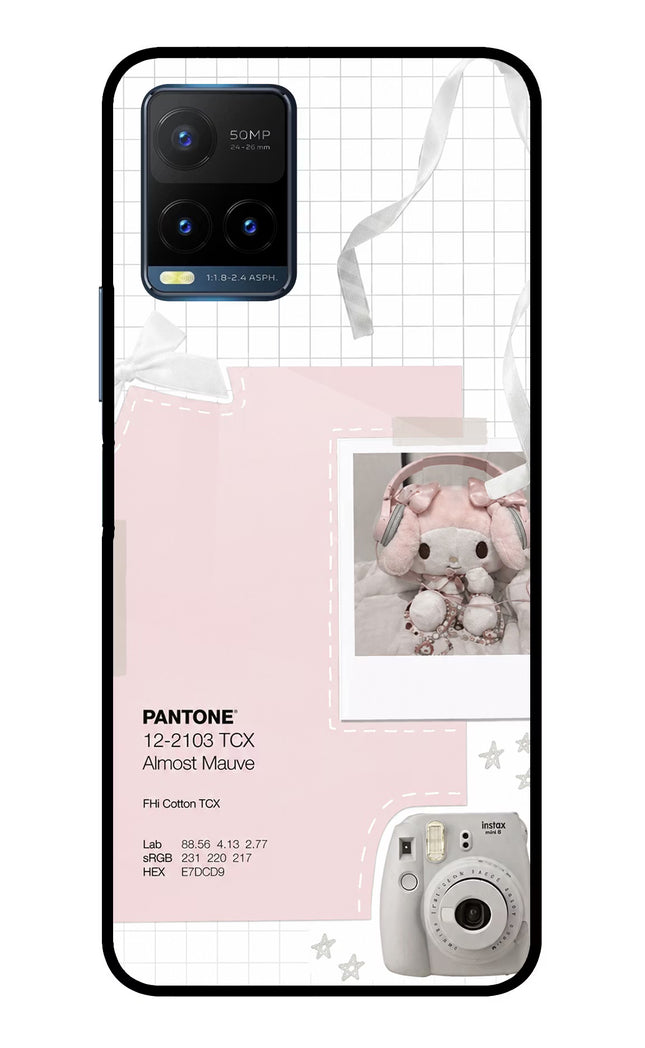 Pantone Asthetic Vivo Y21T Metal Case Back Cover by Casekaro