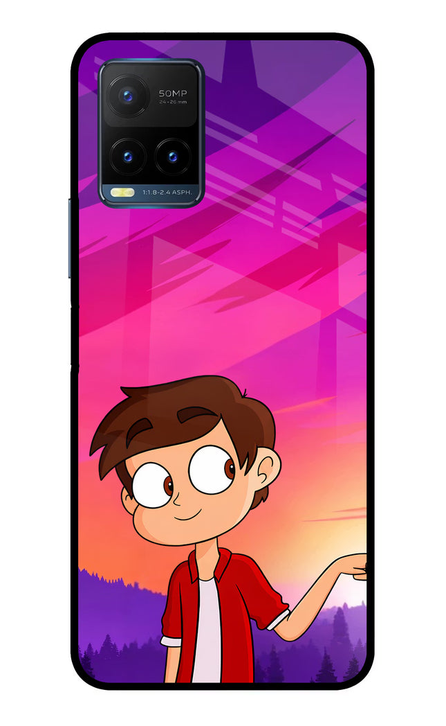 Marco Sunset Vivo Y21T Metal Case Back Cover by Casekaro
