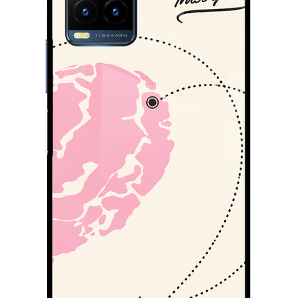 Miss Orbit Vivo Y21T Metal Case Back Cover by Casekaro