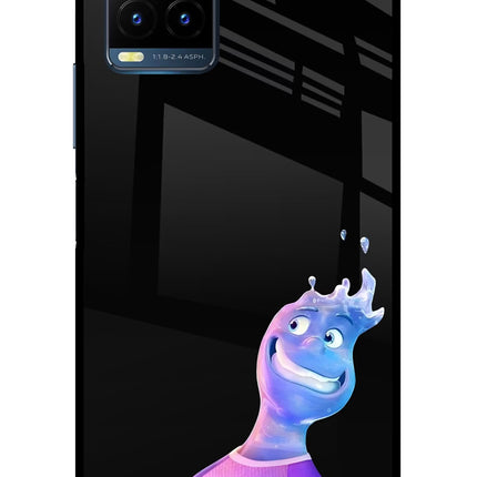 Wade Wave Vivo Y21T Metal Case Back Cover by Casekaro