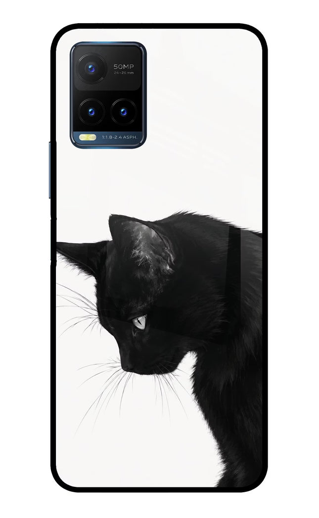 Shadow Gaze Vivo Y21T Metal Case Back Cover by Casekaro