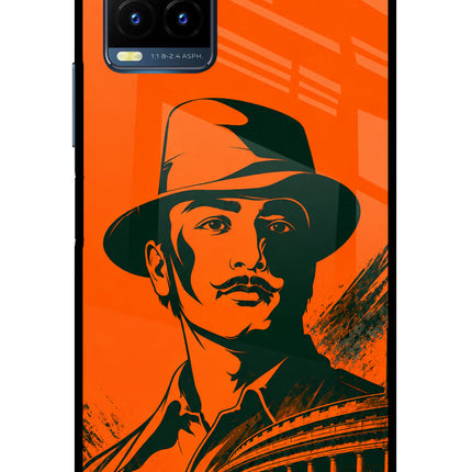 Bhagat Singh Legacy Vivo Y21T Metal Case Back Cover by Casekaro