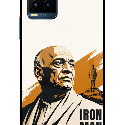 Sardar Patel Iron Will Vivo Y21T Metal Case Back Cover by Casekaro