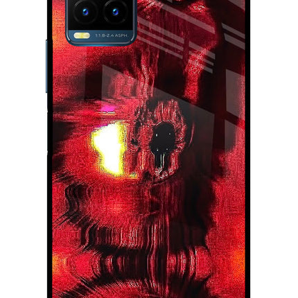 Fire Eye Vivo Y21T Metal Case Back Cover by Casekaro