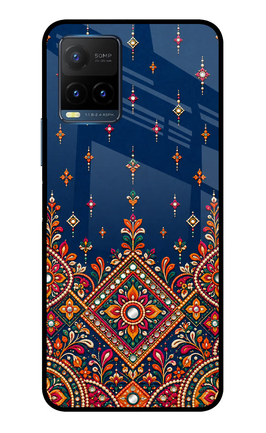 Neel Noor Vivo Y21T Back Cover, Metal case