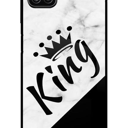 King Samsung A12 Metal Case Back Cover by Casekaro