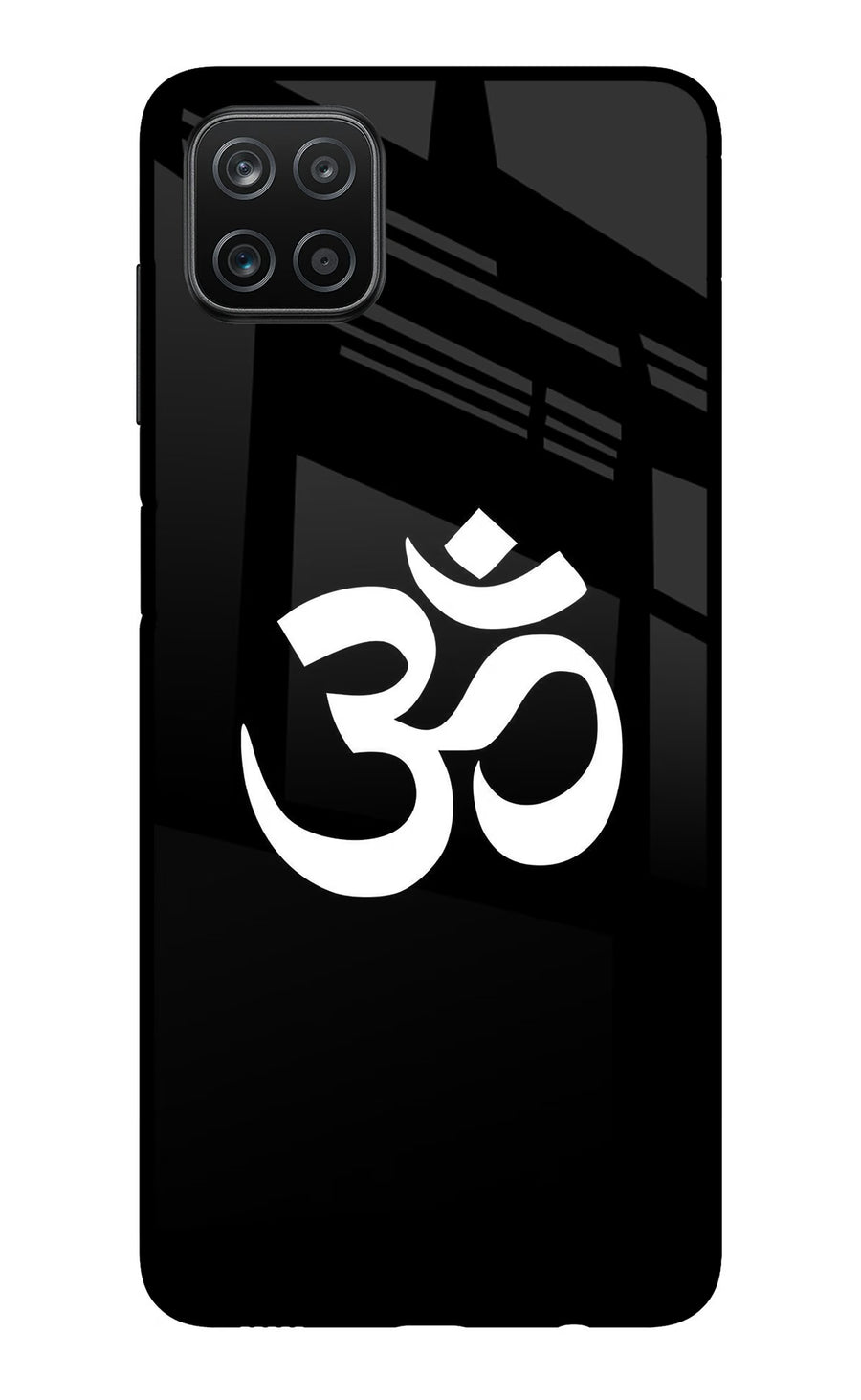 Om Samsung A12 Back Cover, Metal case