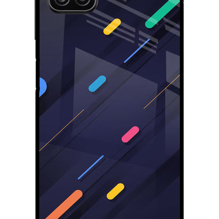 Abstract Design Samsung A12 Metal Case Back Cover by Casekaro