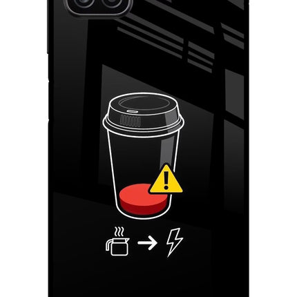 Coffee Samsung A12 Metal Case Back Cover by Casekaro