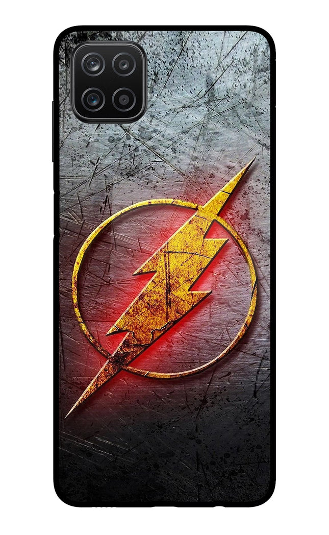 Flash Samsung A12 Metal Case Back Cover by Casekaro