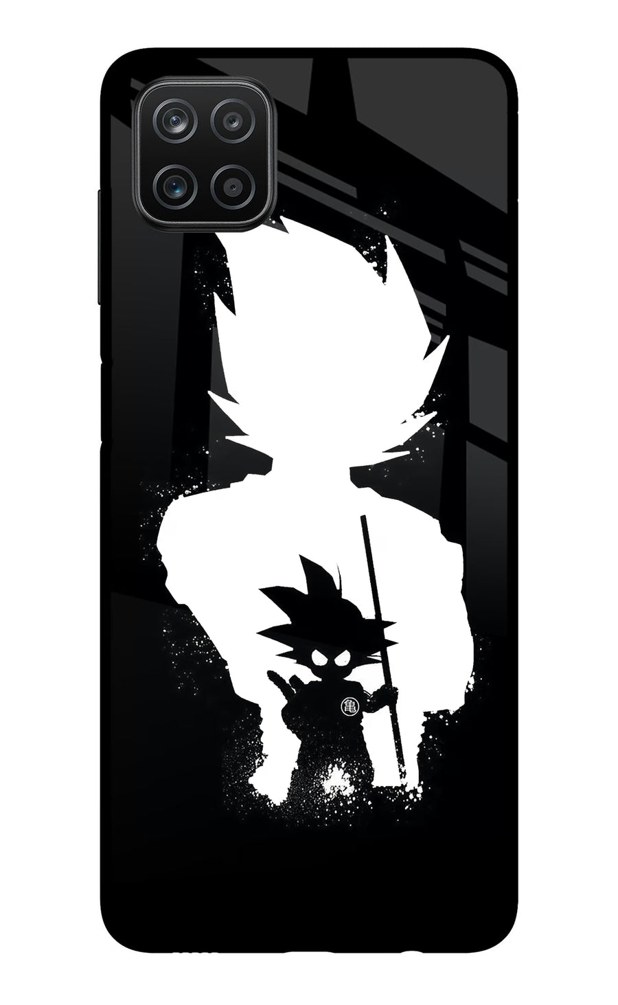 Goku Shadow Samsung A12 Back Cover, Metal case