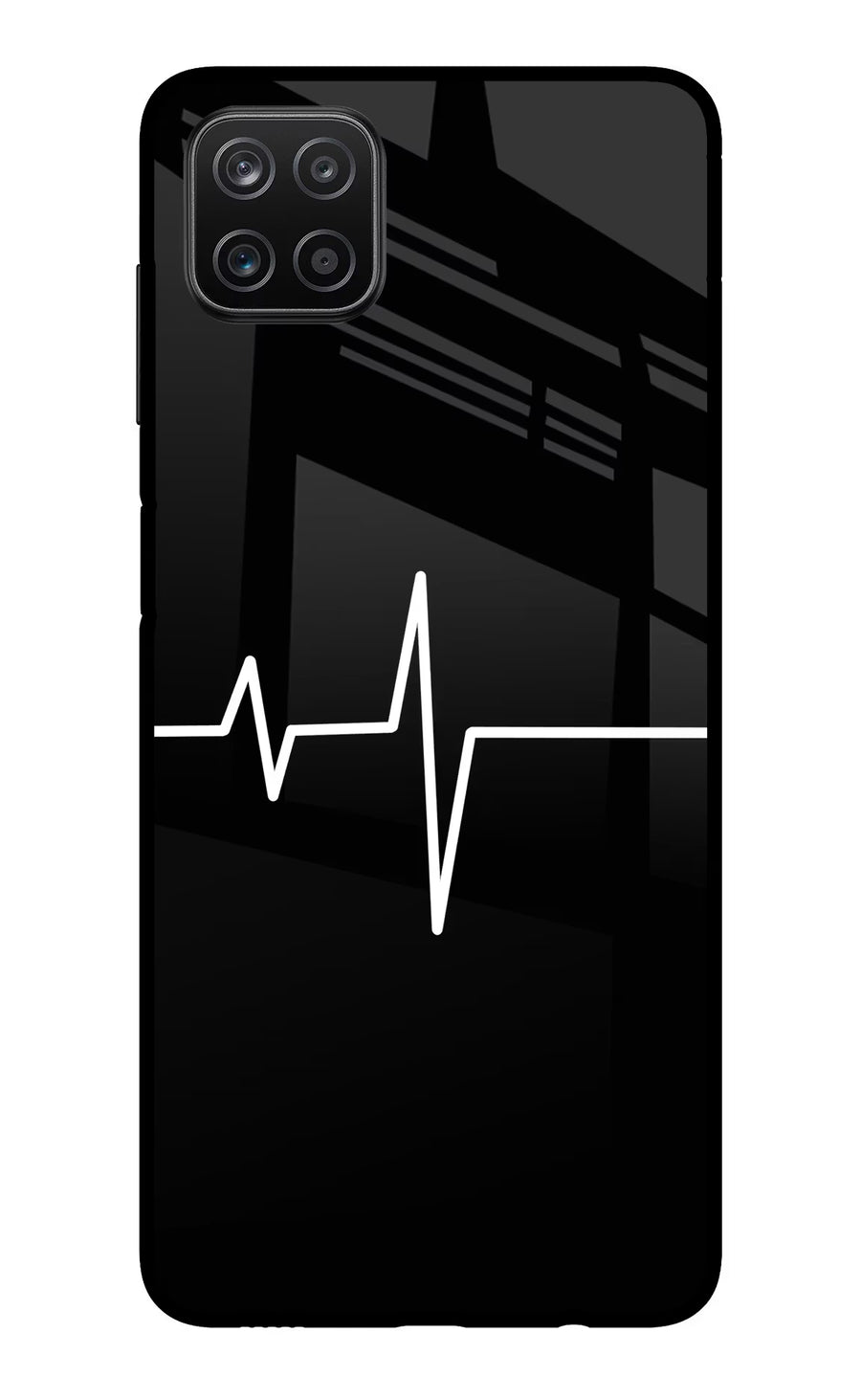 Heart Beats Samsung A12 Back Cover, Metal case