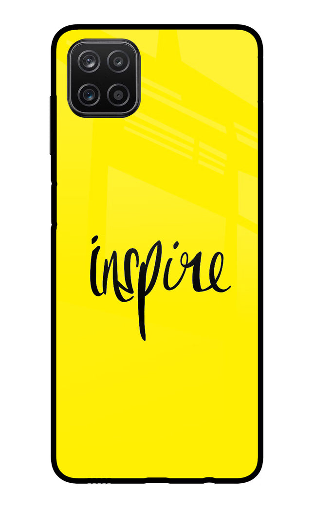Inspire Samsung A12 Metal Case Back Cover by Casekaro