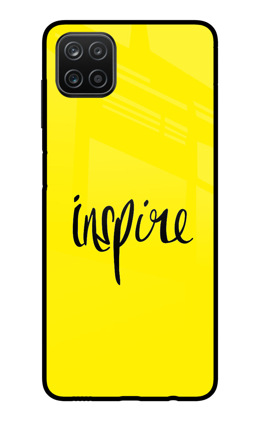 Inspire Samsung A12 Back Cover, Metal case