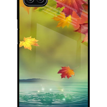 Flowers Samsung A12 Metal Case Back Cover by Casekaro