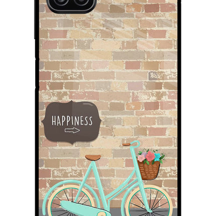 Happiness Artwork Samsung A12 Metal Case Back Cover by Casekaro