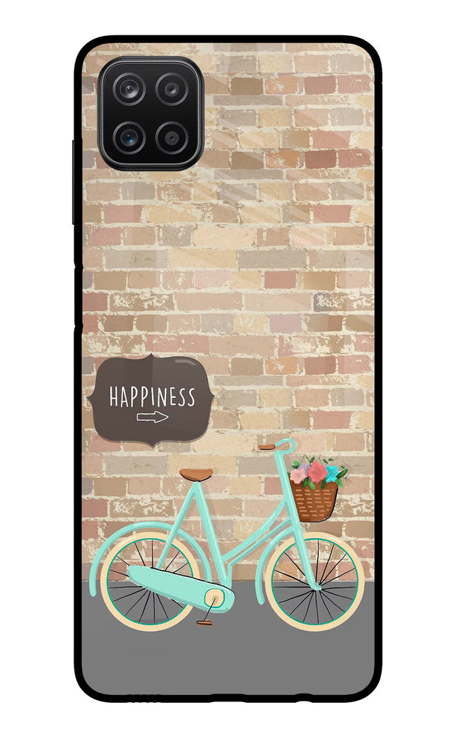 Happiness Artwork Samsung A12 Metal Case Back Cover by Casekaro