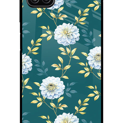 Flowers Samsung A12 Metal Case Back Cover by Casekaro