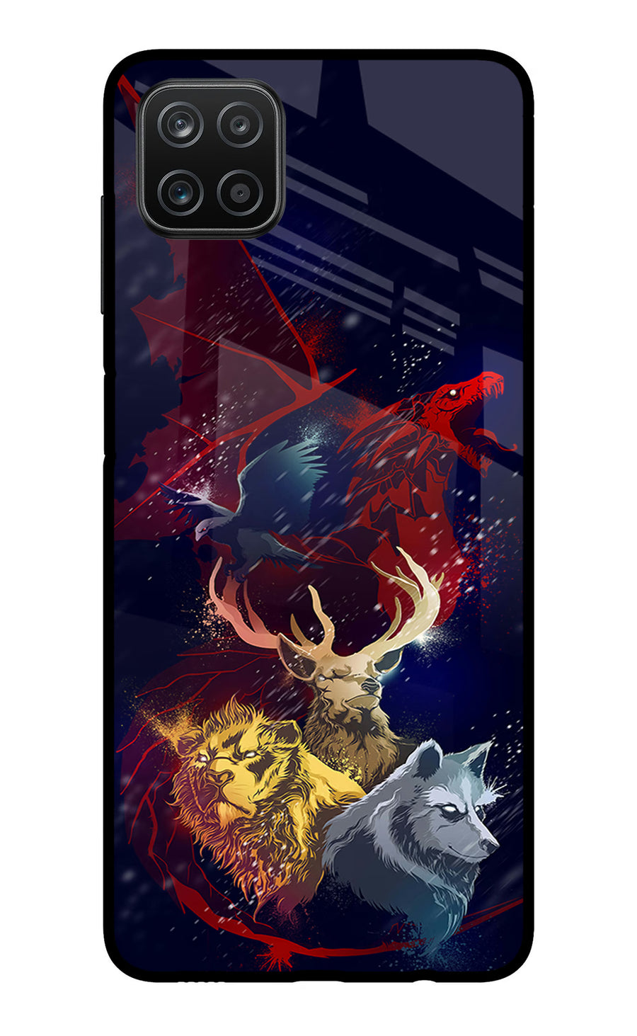 Game Of Thrones Samsung A12 Back Cover, Metal case