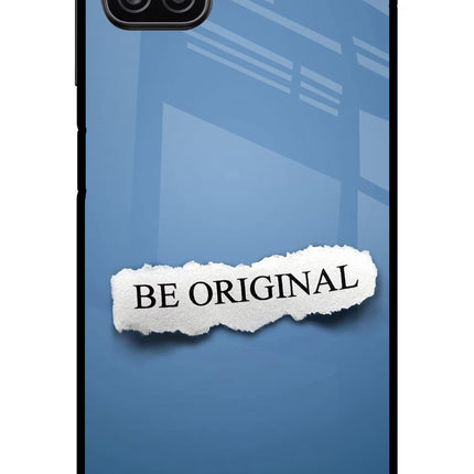 Be Original Samsung A12 Metal Case Back Cover by Casekaro
