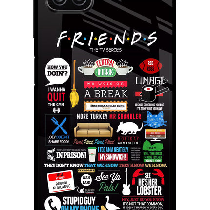 FRIENDS Samsung A12 Metal Case Back Cover by Casekaro
