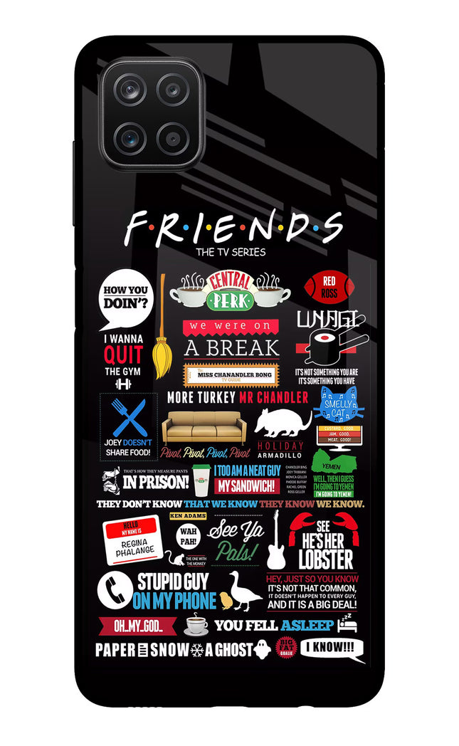 FRIENDS Samsung A12 Metal Case Back Cover by Casekaro