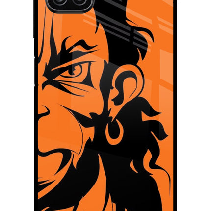 Hanuman Samsung A12 Metal Case Back Cover by Casekaro