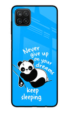 Keep Sleeping Samsung A12 Metal Case Back Cover by Casekaro